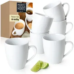 Moritz & Moritz BASIC Kaffeetassen Set 6-teilig von Moritz & Moritz