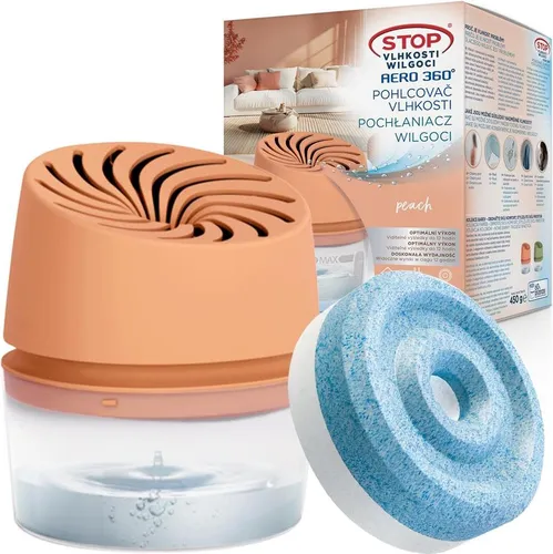 Feuchtigkeitsaufnahmegerät AERO 360 Pfirsich