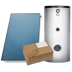 Solaranlage Paket Warmwasser Flachkollektor FK200-2