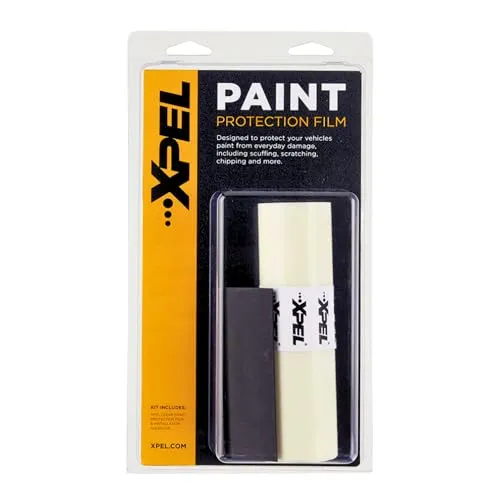 XPEL Transparente Lackschutzfolie, Rolle, 15,2 x 213,4 cm – PU-Fahrzeug-PF-Folie schützt vor Splittern, Kratzern, Dellen, Straßenschmutz – sicher für Autos, LKWs, Motorräder, Fahrräder, Boote und mehr