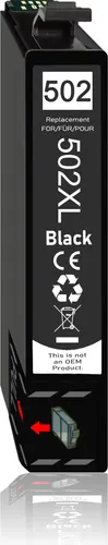 502XL Druckerpatrone 502 XL Black kompatibel für Epson Expression Home XP-5100 / Epson WorkForce WF-2860DWF