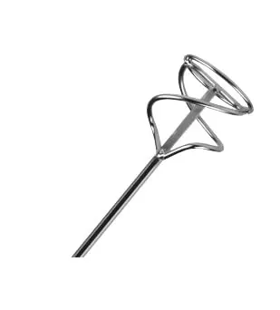 Spiralrührer 590 x 120 mm, Mörtelrührer, Rührwerk, SDS Gewinde, 59 cm lang, 120 mm Durchmesser, für schnell und einfaches Mischen von Mörtel, Beton, Putze, andere halbflüssige Materialien, klebrige Ma