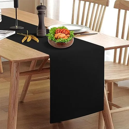 Tischläufer Schwarz von Rinpon