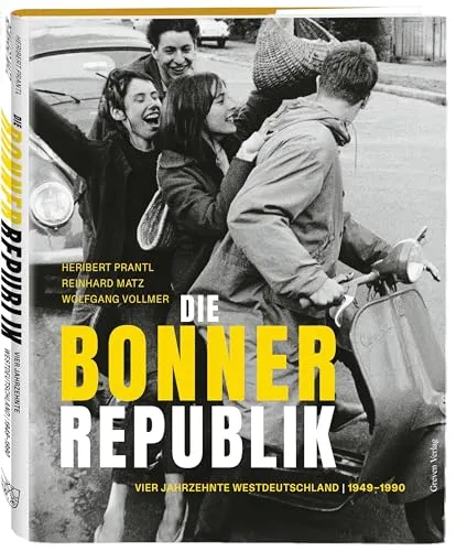 Die Bonner Republik: Vier Jahrzehnte Westdeutschland | 1949-1990 - Bildband - Soziologie-Referenz mit einzigartigen Fotografien, die die Geschichte Westdeutschlands vom Wiederaufbau bis zur Wiedervereinigung festhalten.