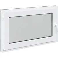 vidaXL Kellerfenster RISOR Anthrazit 100 x 50 cm - Modernes Untergeschossfenster aus PVC und Glas, das Licht hereinlässt und stilvolle Akzente setzt. Mit praktischem Kipp- und Drehmechanismus für einfache Handhabung.