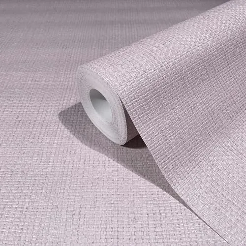 marburg Tapete Rosa Struktur Textil Modern für Wohnzimmer Schlafzimmer MADE IN GERMANY 10,05 x 0,53m