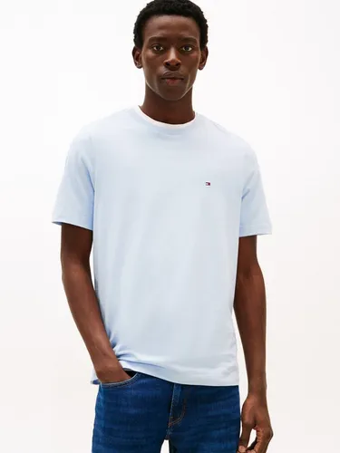 Produktbild Tommy Hilfiger Herren T-Shirt Kurzarm Seasonal Solid Tee, Blau (Breezy Blue), XXL