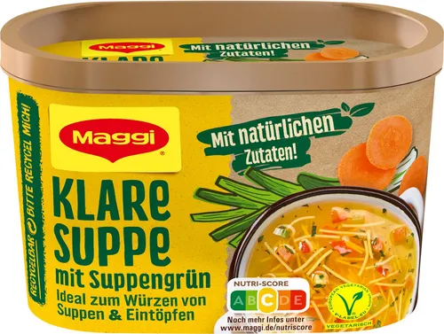 MAGGI Fertiggericht, Maggi Klare Suppe mit Suppengrün