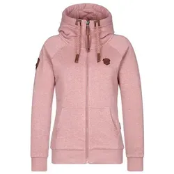 Naketano Damen Sweatjacke in schmutzmuschi pink-melange von Naketano