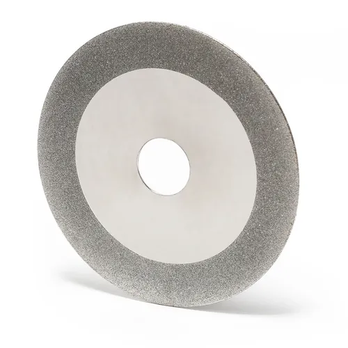 WilTec Diamant-Schleifscheibe 100mm für Kreissägeblatt-Schärfgerät