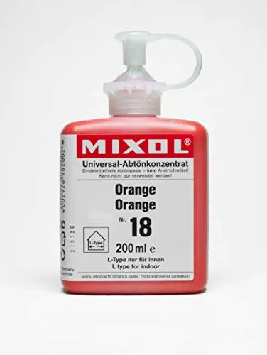 Hobby & Kunst Orange von Mixol