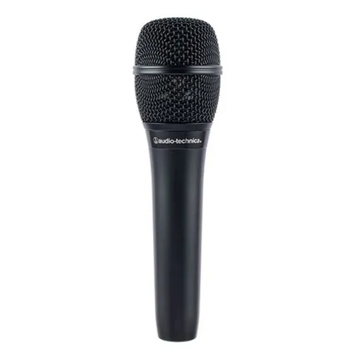 Audio-Technica AT2010 Kondensator-Mikrofon - Mikrofon mit Nieren-Richtcharakteristik, bietet herausragende Klangqualität und hervorragende Isolierung von Umgebungsgeräuschen für professionelle Anwendungen.