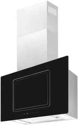 Exquisit KFD 60-9 Duo Inox Kopffrei-Dunstabzugshaube, 60 cm breit, Abluft/Umluft, Touch control, edelstahl