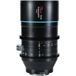 SIRUI 75mm T2.9 Anamorphotisches Vollformat Prime Objektiv von SIRUI