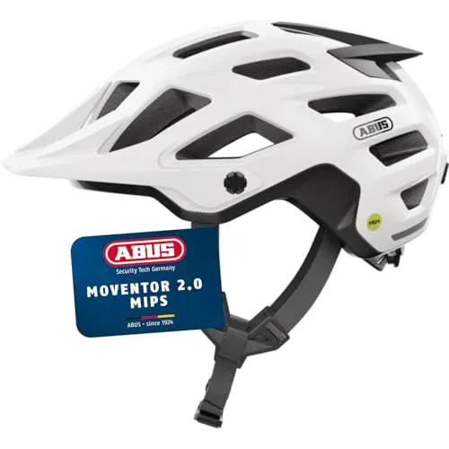ABUS MTB-Helm Moventor 2.0 MIPS - All-Mountain Helm für Damen und Herren - Fahrradhelm mit MIPS-Technologie für zusätzlichen Aufprallschutz, ideal für Geländeeinsätze. Individuell anpassbar und komfortabel für lange Fahrten.