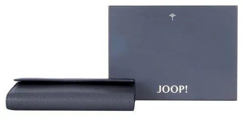 JOOP Geldbörse 'LATENA COSMA', dunkelblau - Elegante Damenbörse aus hochwertigem Ziegenleder mit RFID-Schutz, vielen Fächern und kompakten Maßen – ideal für stilbewusste Frauen.