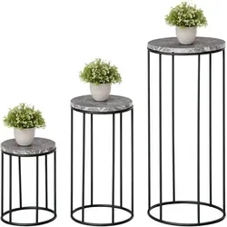 Pflanzenständer Grau von Outsunny