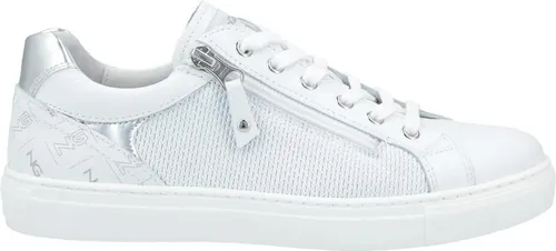 Nero Giardini Sneaker Weiß 40 EU - Sneaker aus hochwertigem Glattleder, mit praktischem Reißverschluss und 3 cm Absatzhöhe für optimalen Tragekomfort.