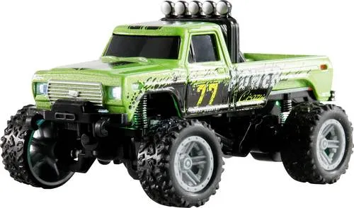 Amewi Die Cast Grün Brushed 1:64 RC Modellauto Elektro Monstertruck Heckantrieb (2WD) RtR 2,4GHz