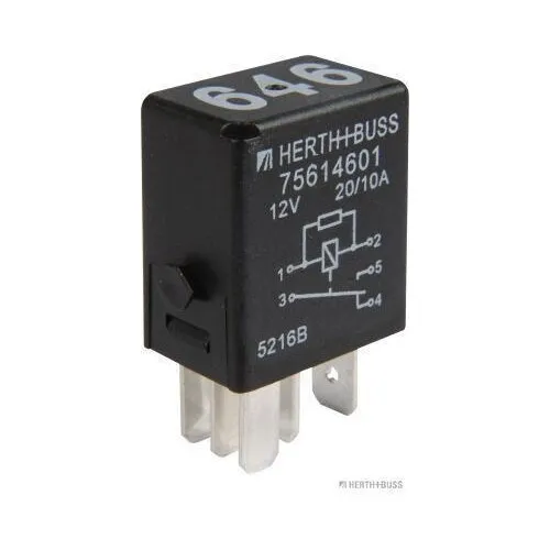 Herth+buss Elparts Relais, Arbeitsstrom 75614601