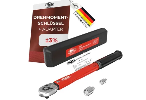 FAMEX Drehmomentschlüssel 10878-2A 1/4 Zoll, 5-30 Nm von FAMEX