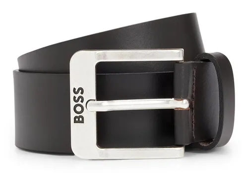 BOSS Herren Gürtel Jemio_Sz40, Dunkelbraun, Einheitsgröße von BOSS