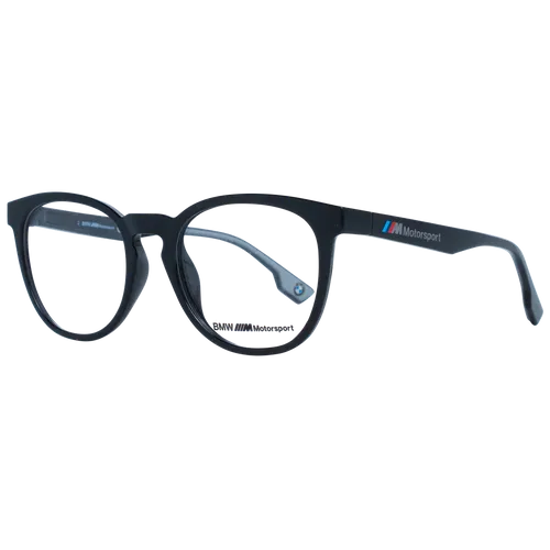 BMW Motorsport Brille BS5004-H 001 53 Herren Schwarz - Herrenbrille im sportlichen Design, mit robustem Kunststoffrahmen in Schwarz. Ideal für den Alltag und sportliche Aktivitäten, inklusive originalem Etui.