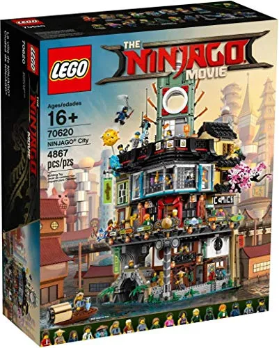 Produktbild LEGO NINJAGO 40703-40706: Micro NINJAGO City Sammlung