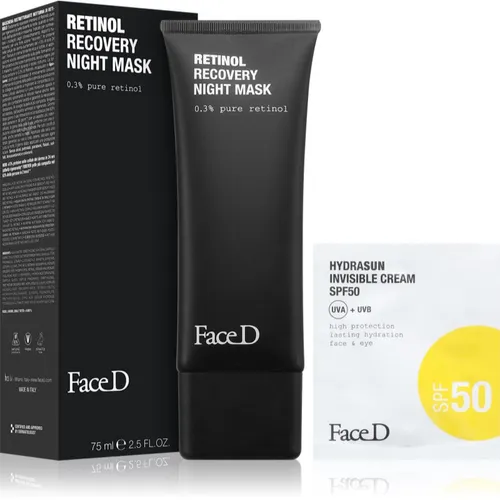 Face D Retinol Recovery Night Mask regenerierende Nachtcreme mit Retinol 75 ml
