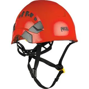 Petzl Vertex Vent Schutzhelm - Rot, Größe 53-63 - Kletterhelm für Baustelle und Bergsteigen, mit verstellbaren Lüftungsöffnungen und optimalem Sitzsystem für höchsten Tragekomfort.