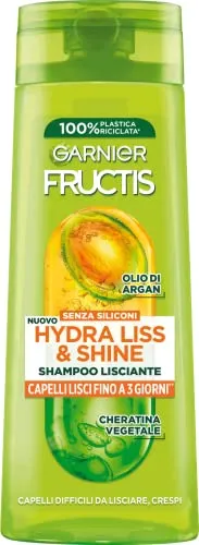 Garnier Fructis Hydra Liss & Shine Donna Shampoo 250 ml