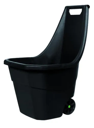 Prosperplast Gartentrolly Load&Go 55 l - Schubkarren mit 55 l Volumen, ideal für Gartenarbeiten und müheloses Transportieren von Erde, Pflanzen und Werkzeugen.