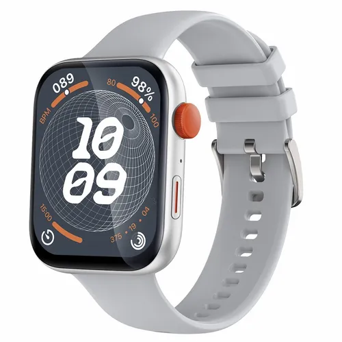 Atlanta Smartwatch Fitnesstracker 9737/4 - Grau - Aktivitätstracker mit Schrittzähler, Blutdruck- und Pulsüberwachung. Ideal für Sportbegeisterte, über 100 Sportarten und umfassende Gesundheitsdaten im Blick.
