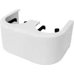 Designverkleidung für Durchgang Hahnblöcke in Weiß