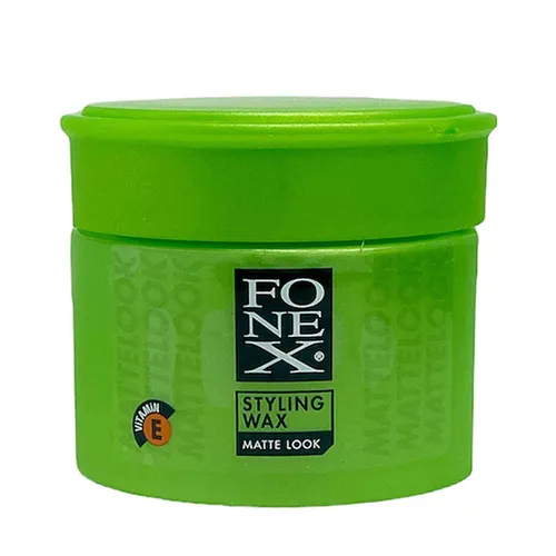 Fonex Styling Wax Matt Effect 100ml - Frisierprodukte für alle Haartypen, bietet extremen Halt und einen natürlichen Matt-Effekt für stylische Looks.