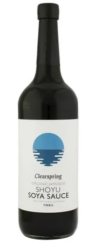 Clearspring Bio Japanisches Shoyu Soja Sauce 1 Liter Japan natürlich aromatisch
