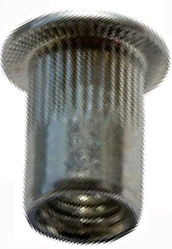 M3 0.5-3.0 mm 250 Stück Blindnietmuttern Flachkopf Offen Edelstahl A2