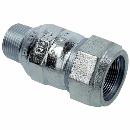 Gebo Serie 150 Verschraubung 01.150.00.05 - Sanitärinstallation, Temperguss-Klemmverbinder für Stahlrohr, ideal für Trinkwasseranwendungen mit DVGW-Zertifizierung und hoher Druckbeständigkeit.