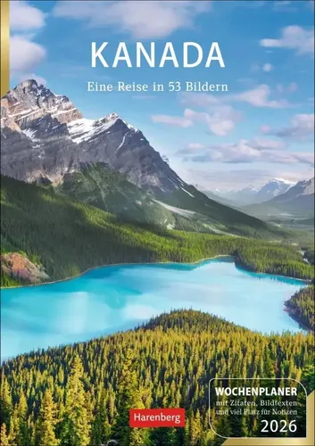 Ulrike Issel | Kanada Wochenplaner 2026 - Eine Reise in 53 Bildern | Kalender