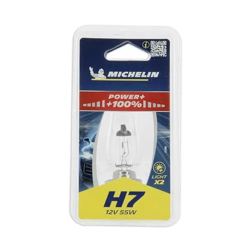 Michelin 008727 Power Plus 80% H7, 12 V, 55 W