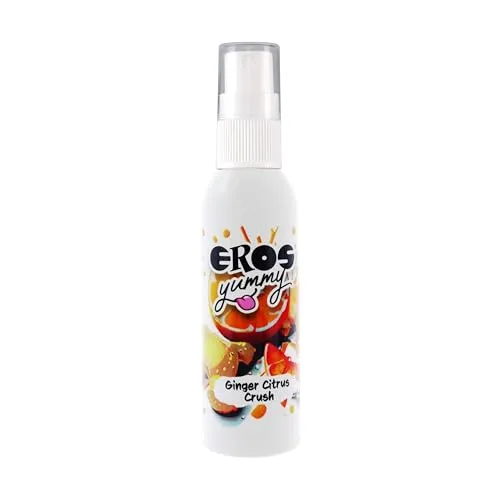 Eros Yummy - erotisches Geschmacksspray für den Körper, für ein aufregendes Vorspiel - Ginger Citrus Crush - 50 ml