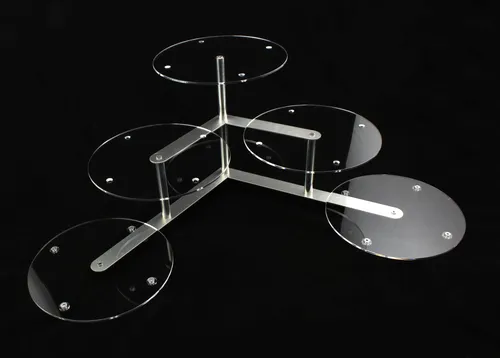 Tortenständer Weiß von edelstahlheini.de