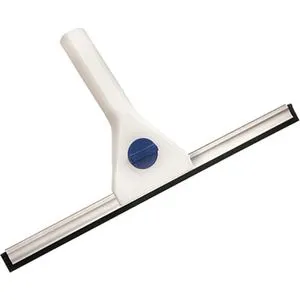 Haug-Bürsten Fensterabzieher Aluleiste, für Glas, mit Gummilippe und Aluminiumschiene, Breite 35 cm