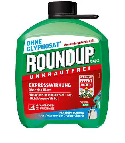ROUNDUP® Express Unkrautfrei Fertigmischung 2,5 Liter