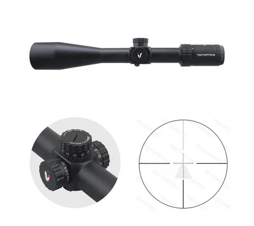 Vector Optics Victoptics OPFF-02 S4 6-24x50 FFP Zielfernrohr (Ideal für Jagd, Sport und Airsoft)