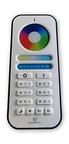 2.4G WiFi 6 Kanal LED Fernbedienung RGB Farblichtsteuerung + Dimmen + CCT | Geeignet zur Steuerung : Dimmen + RGB Farblichtsteuerung + CCT (dual-weiß) | 2.4G WiFi LED Controllern oder Leuchten