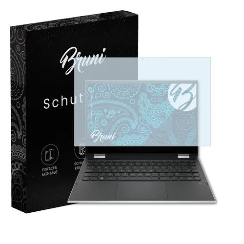Produktbild Bruni 2x Folie für HP Pavilion x360 14-dw0544ng Schutzfolie Displayschutzfolie