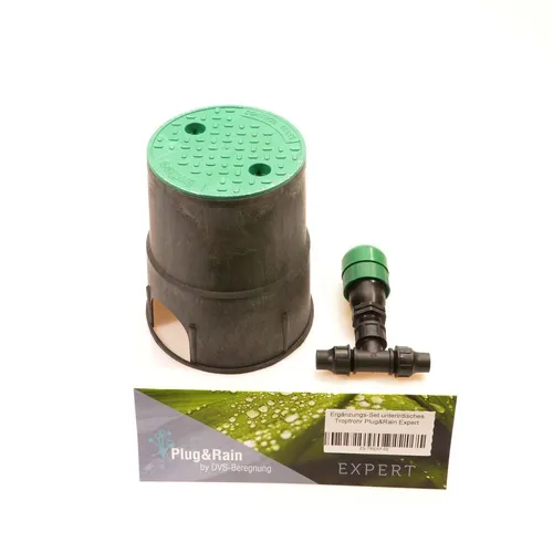 Ergänzungs-Set unterirdisches Tropfrohr Plug&Rain Expert