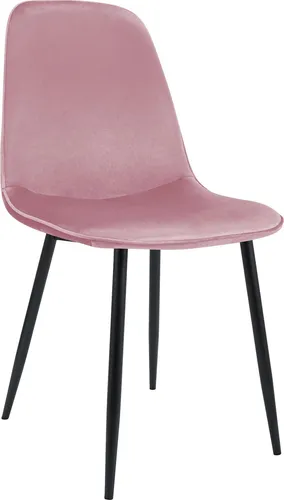 Deluke Esszimmerstuhl in Rosa, 45x88x54 cm