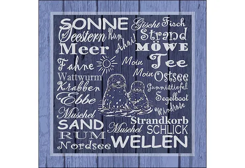 Papierservietten Blau von Ambiente